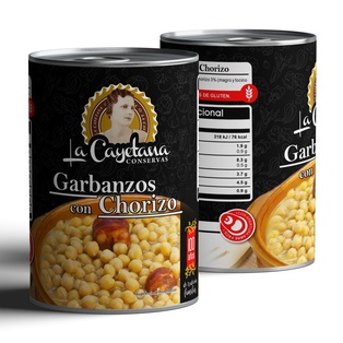 Garbanzos con chorizo 2600g (copia)