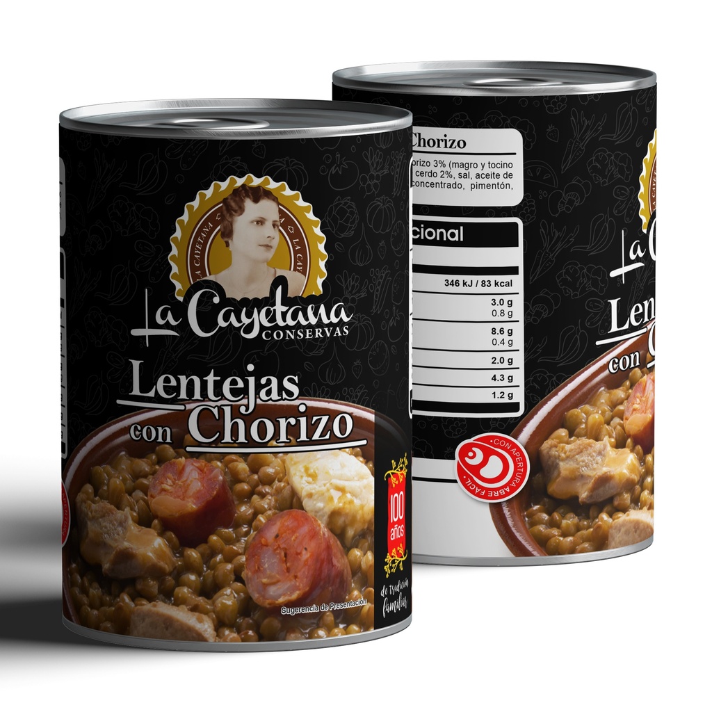 Garbanzos con chorizo 415g (copia)
