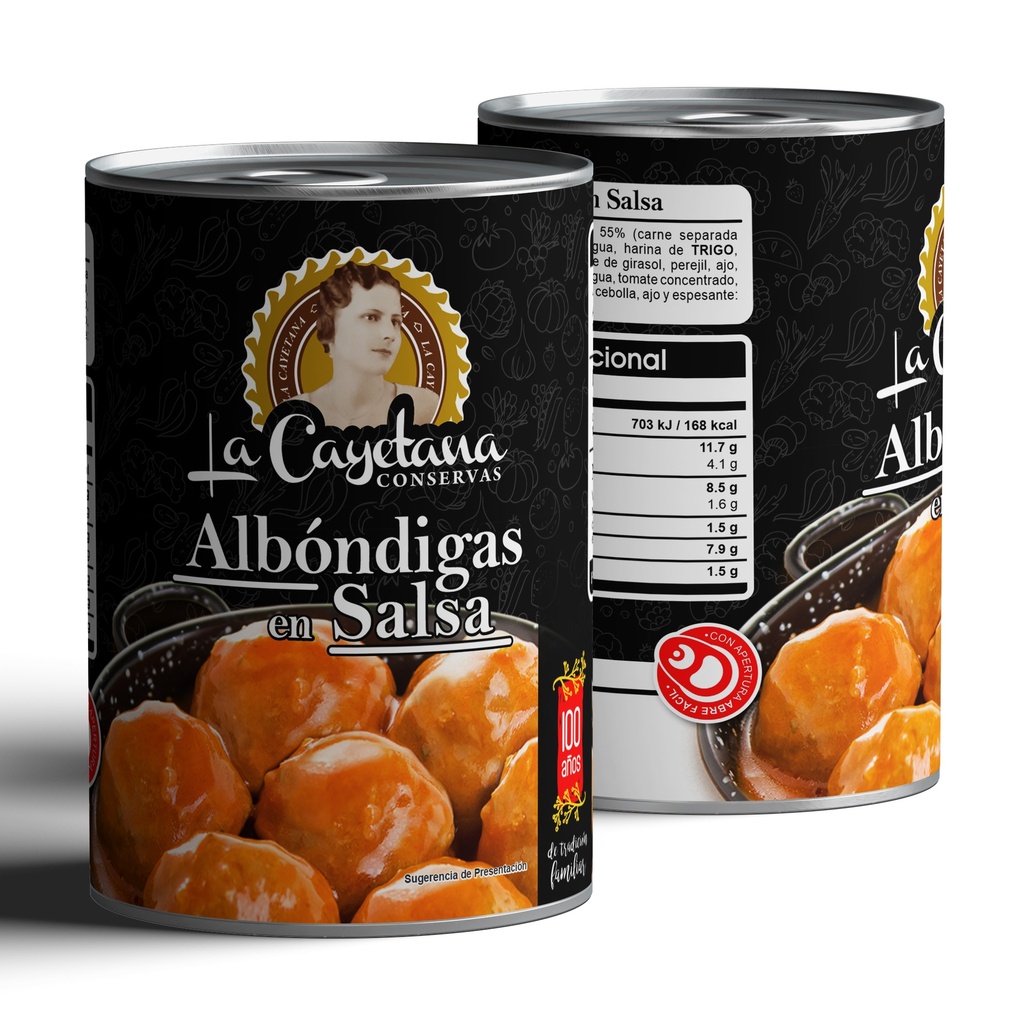 Albóndigas en Salsa con Guisantes 415g (copia)