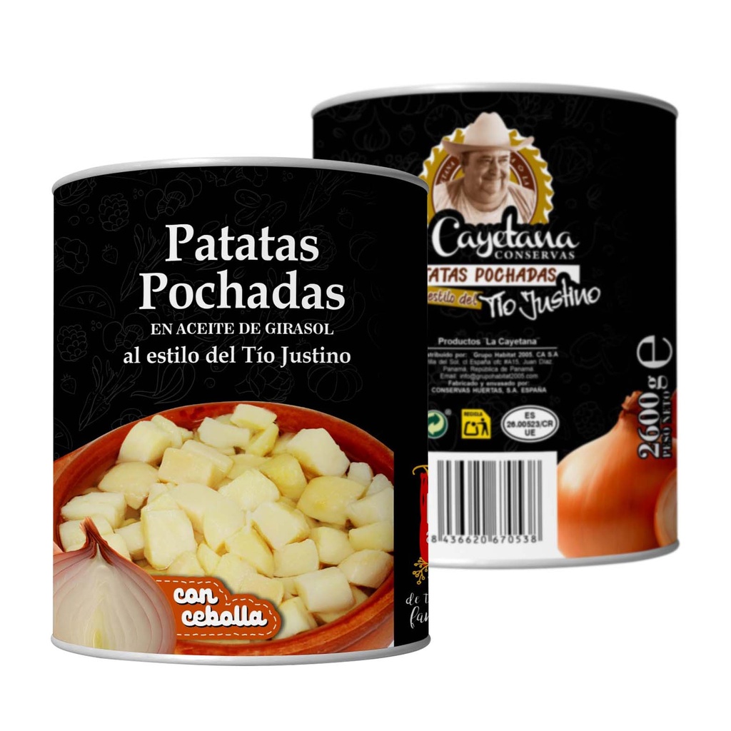 Patatas Pochadas con Cebolla 395g (copia)